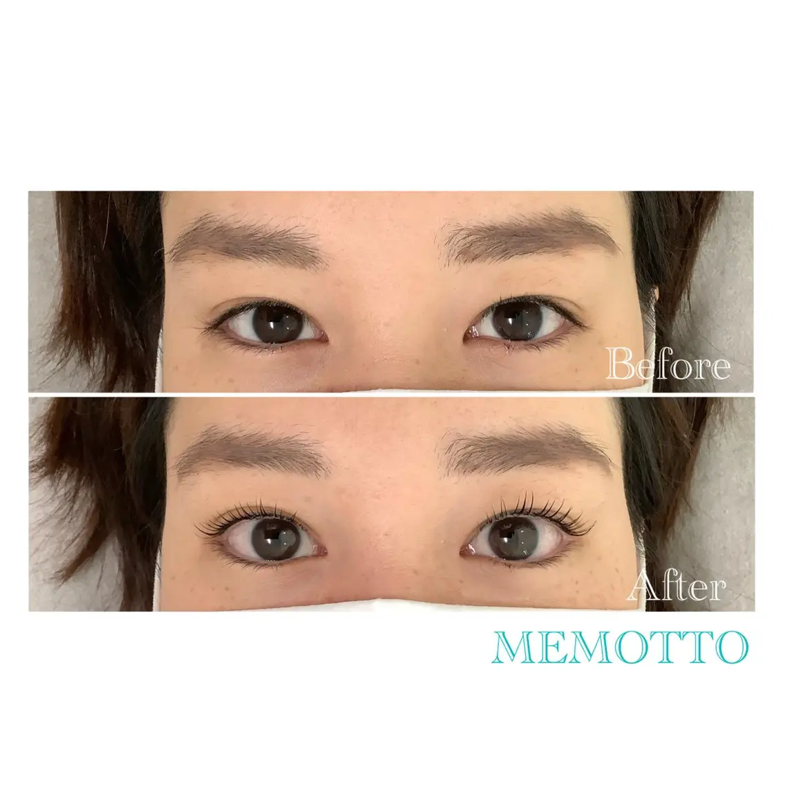 マツエク・マツパ 一重×まつ毛パーマ マツパ MEMOTTO CHIHIROのマツエク・マツパデザイン