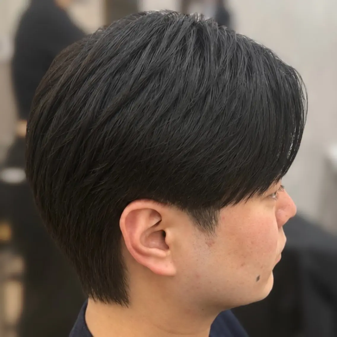 メンズ シースルーマッシュ 🍒毛流れ🖤アヤネのヘアスタイル