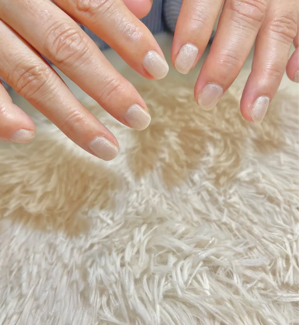 ネイル ワンカラーネイル ショートネイル nanairo nailのネイルデザイン