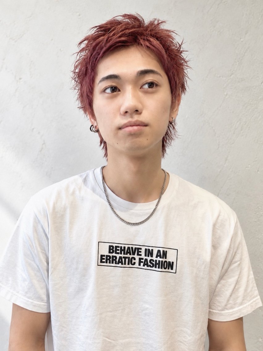 ショート カラー カット ヘアカラー 駒沢 聡のヘアスタイル