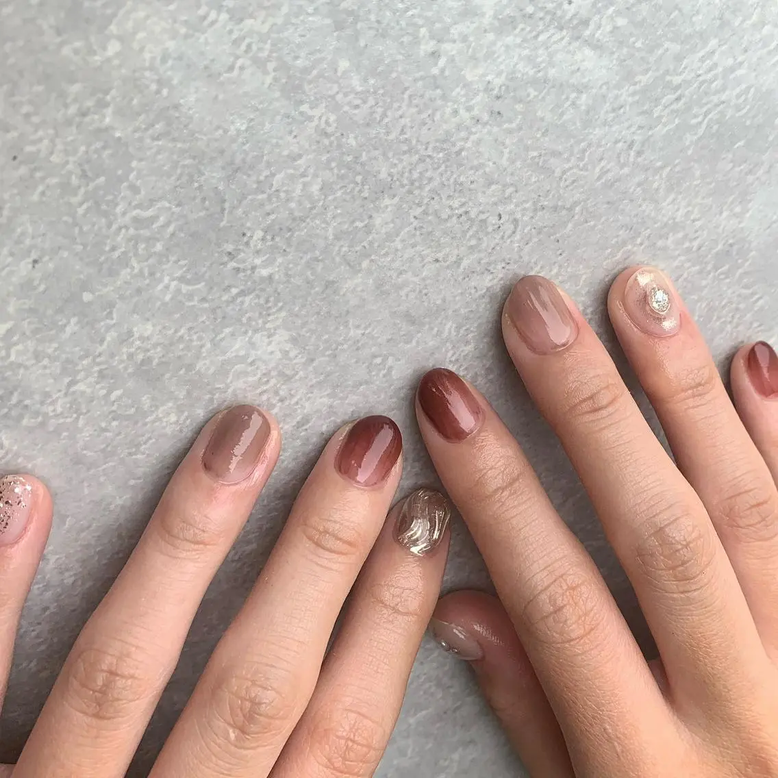 ネイル ハンドネイル ハンドケア lylynail YUUKAのネイルデザイン