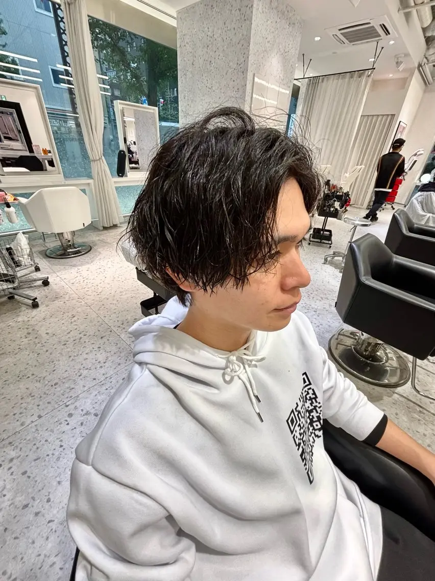 パーマ 山田 ひかりのヘアスタイル