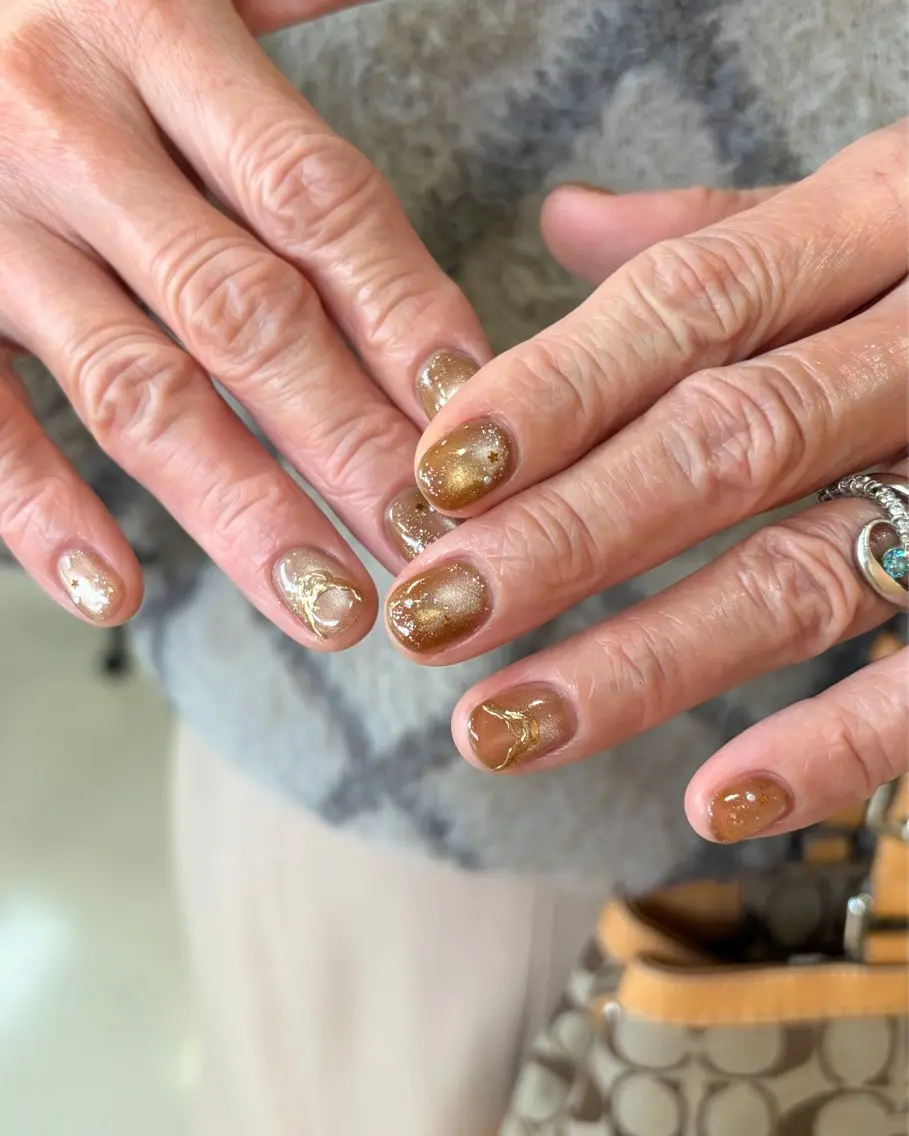 ネイル ハンドネイル nailsalon amity🌿池田のネイルデザイン