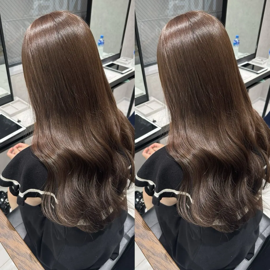 ロング カラー 髪質改善 竹川裕太のヘアスタイル