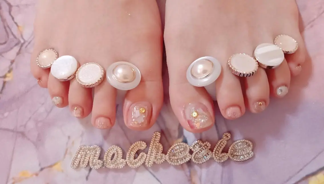 ネイル フットネイル フットネイル Nail Salon macherieのネイルデザイン
