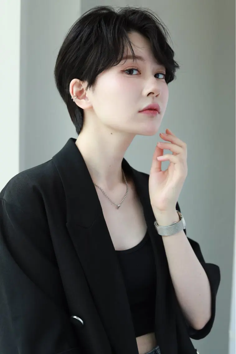 ショート カット ヘッドスパ 楠原 透羽のヘアスタイル