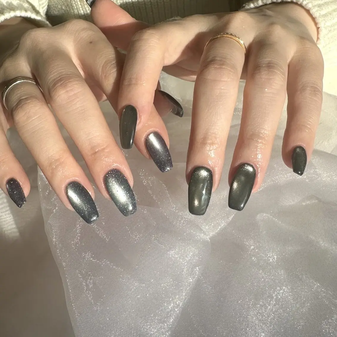 【新規/HAND】120種類以上!!マグネットorフラッシュネイル¥5500※エーナイングループご利用初めての方の写真