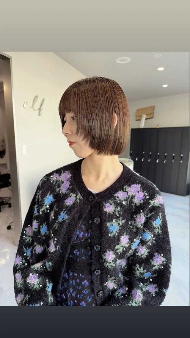 ショート カット トリートメント miyuu/ボブ /透明感カラー🥣のヘアスタイル