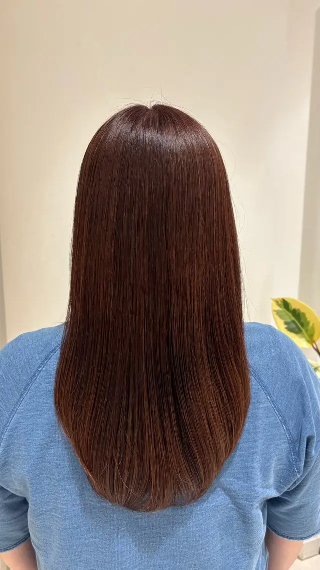 ロング カラー は る か カット￥0のヘアスタイル