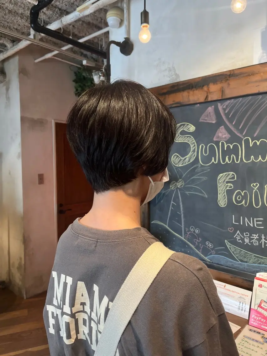 ショート 韓国好き🇰🇷 美容師MIKUのヘアスタイル