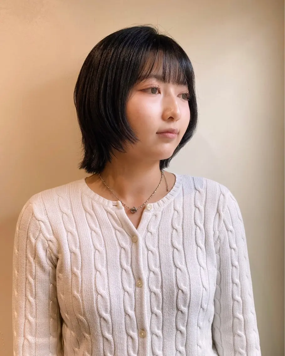 ショート カラー カット ヘアカラー トリートメント 板谷みさき /似合わせBobのヘアスタイル