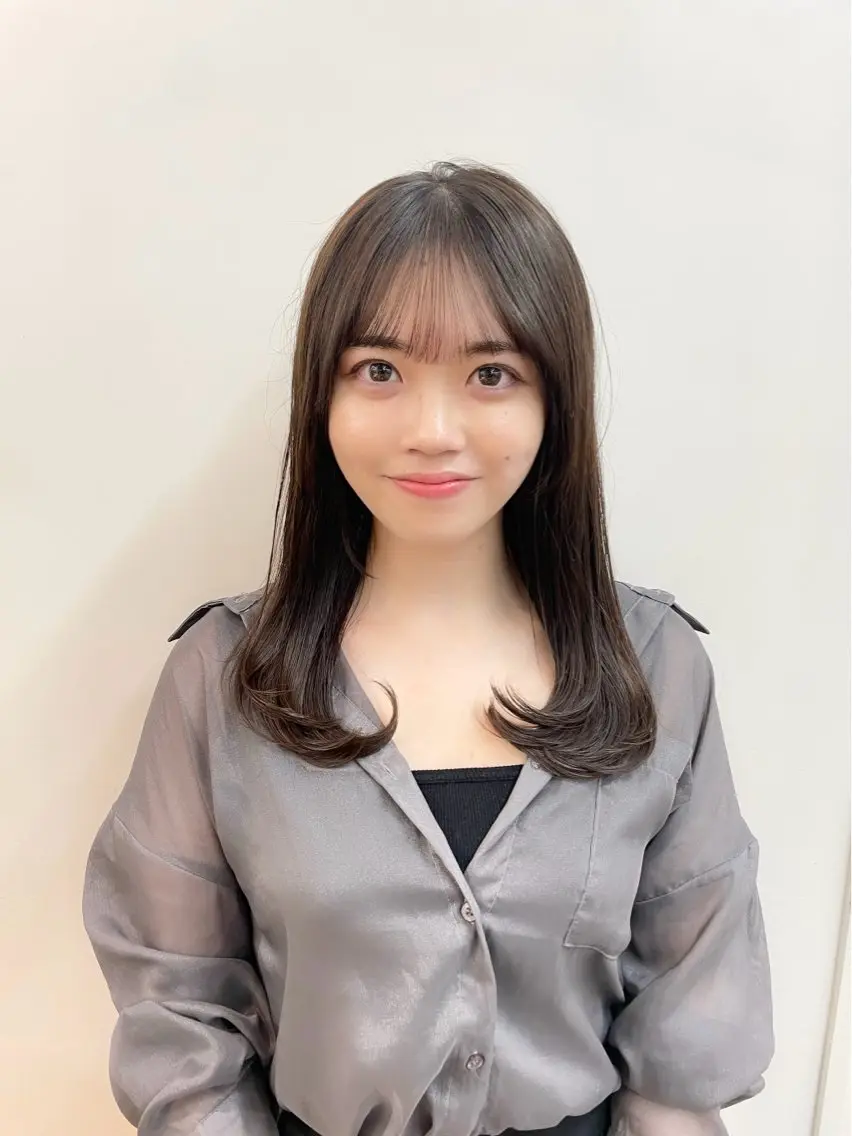 ミディアム レイヤーカット ❤️ショートカット ・顔周りカット❤️のヘアスタイル