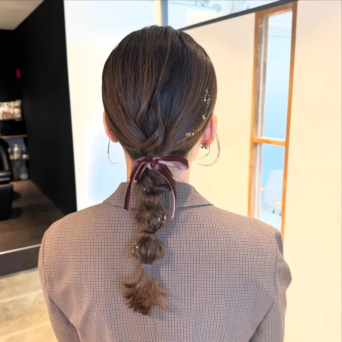 ヘアアレンジ 柴藤 れもんのヘアスタイル