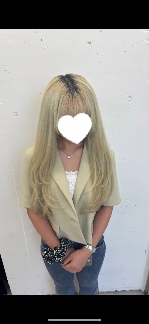 ロング ヘアアレンジ 顔まわりレイヤー 顔周りカット レイヤーカット 🌼あいり🌼 JILLSTUDIOのヘアスタイル
