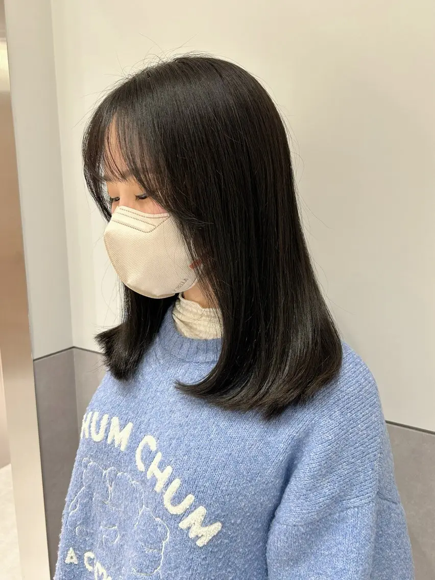 セミロング ナチュラル🪴抜け感 🫧sonokoのヘアスタイル