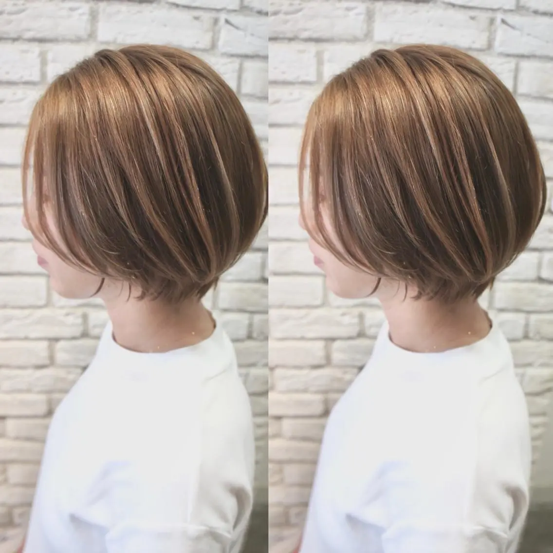 ショート 山本 茉希のヘアスタイル