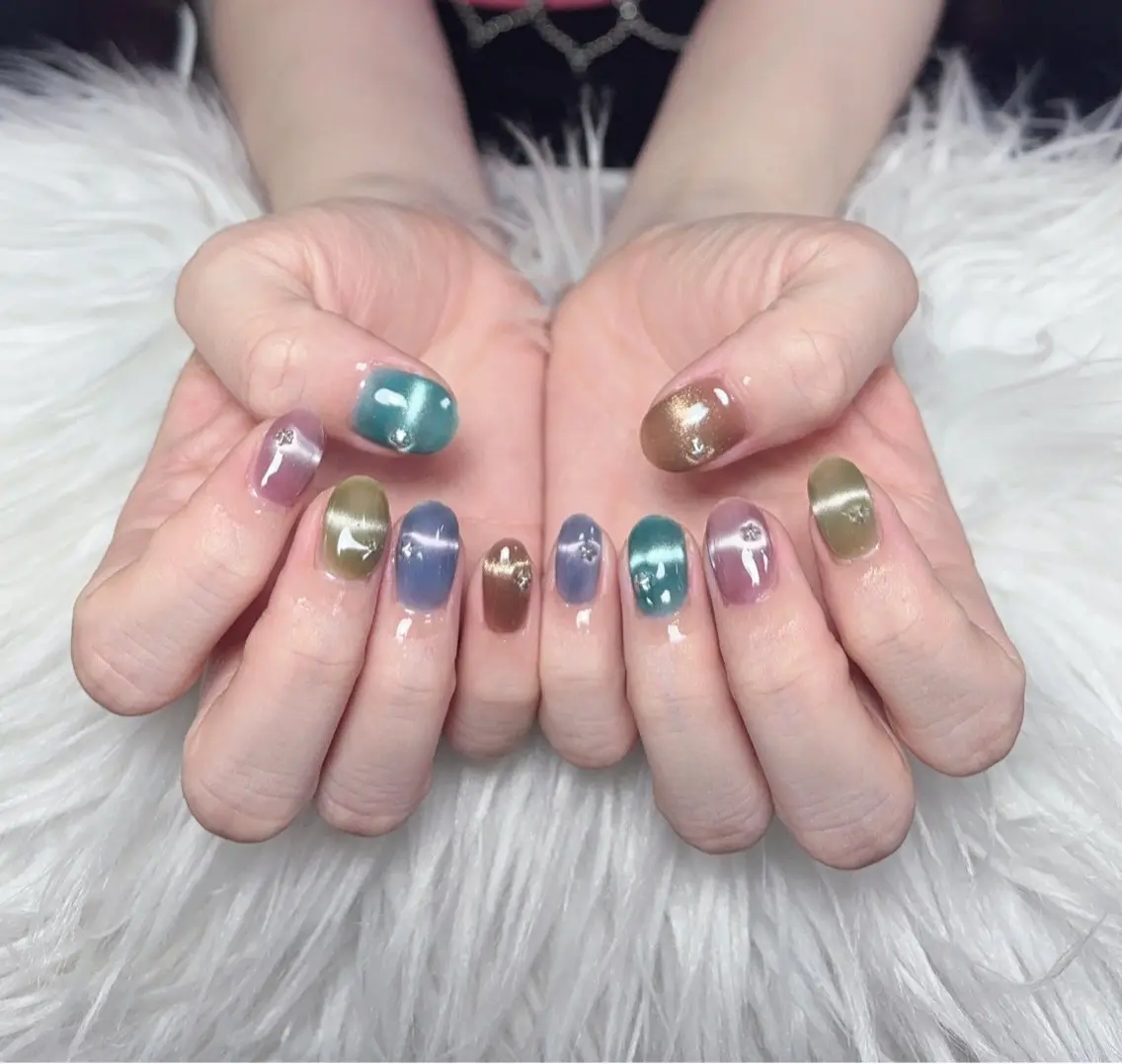 ネイル ハンドネイル RosyBeauty スカルプ専門店のネイルデザイン
