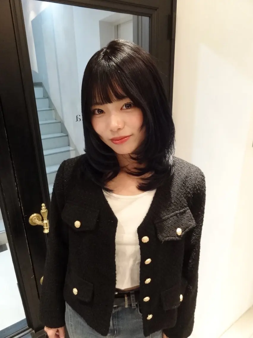 セミロング トリートメント RURI🪽トリート メントモデル募集中のヘアスタイル