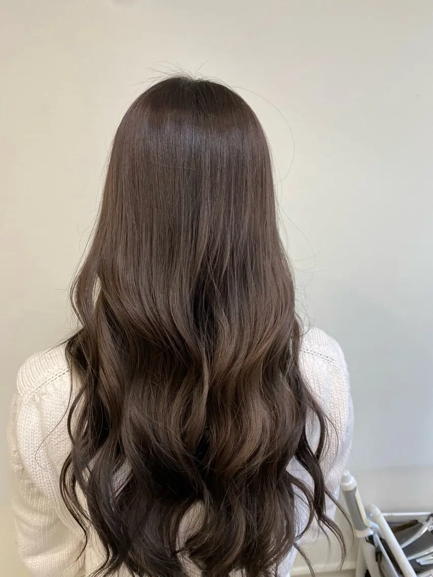 ロング カット ヘアカラー トリートメント 坂本 雅哉のヘアスタイル