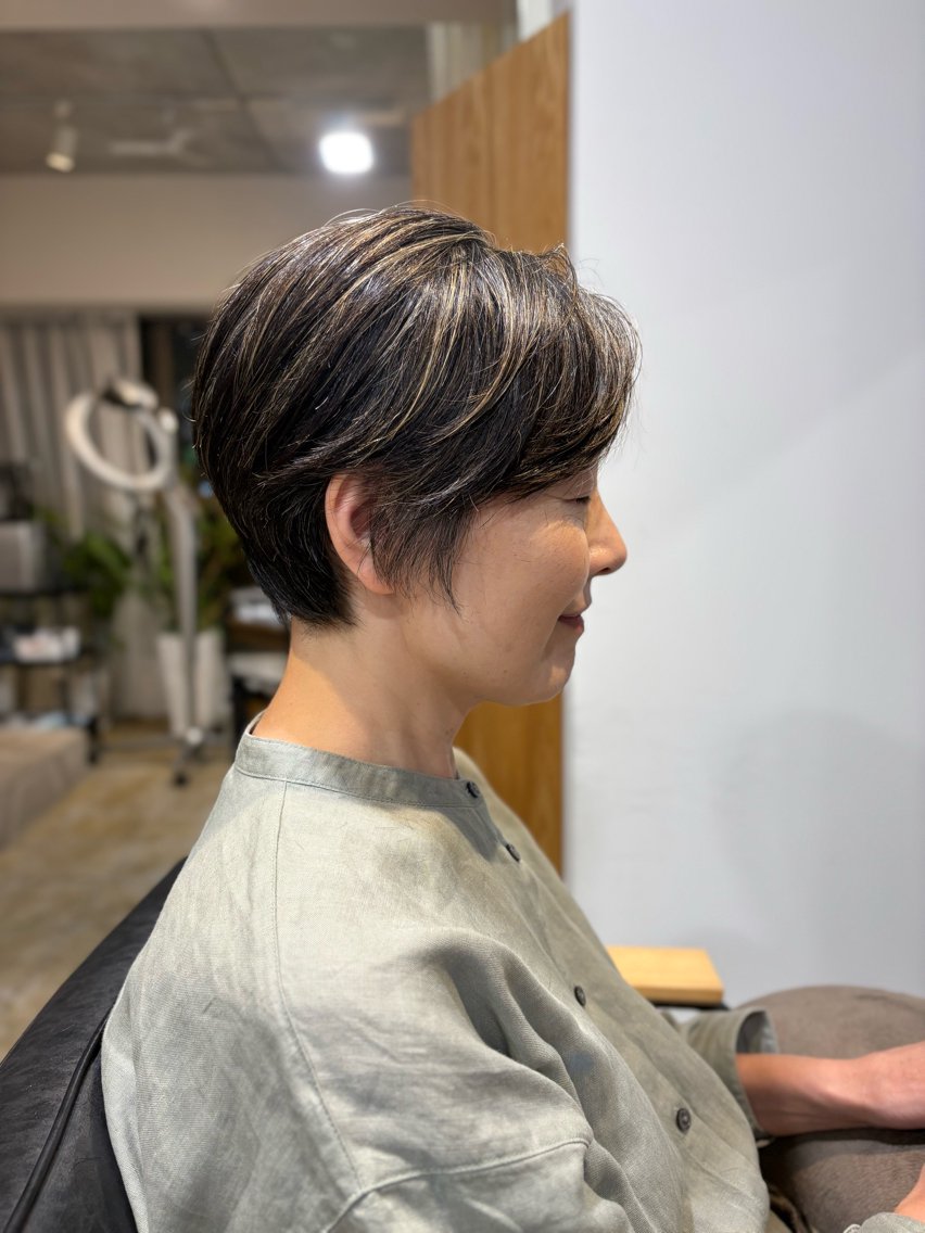 ショート カット 中西 美聖のヘアスタイル
