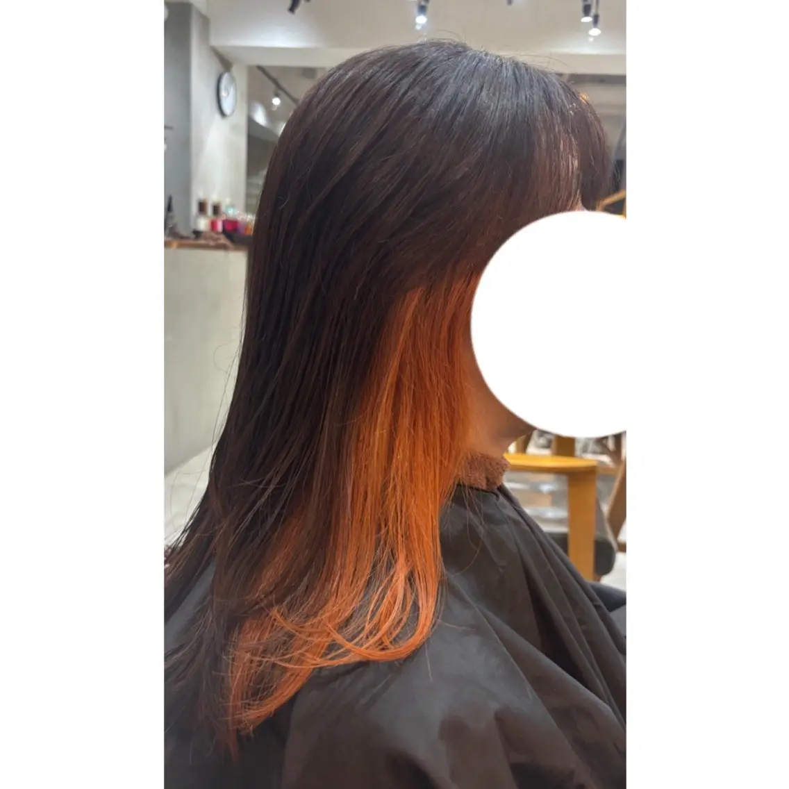 ミディアム カラー MIKU ☺︎のヘアスタイル