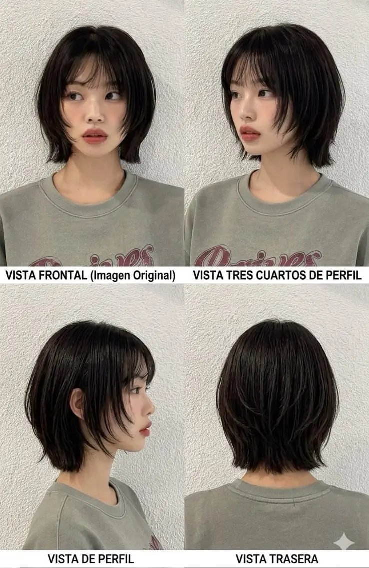 【💇‍♀️朝ラク美髪✨】まとまるボブ➕aujuaトリートメントの写真