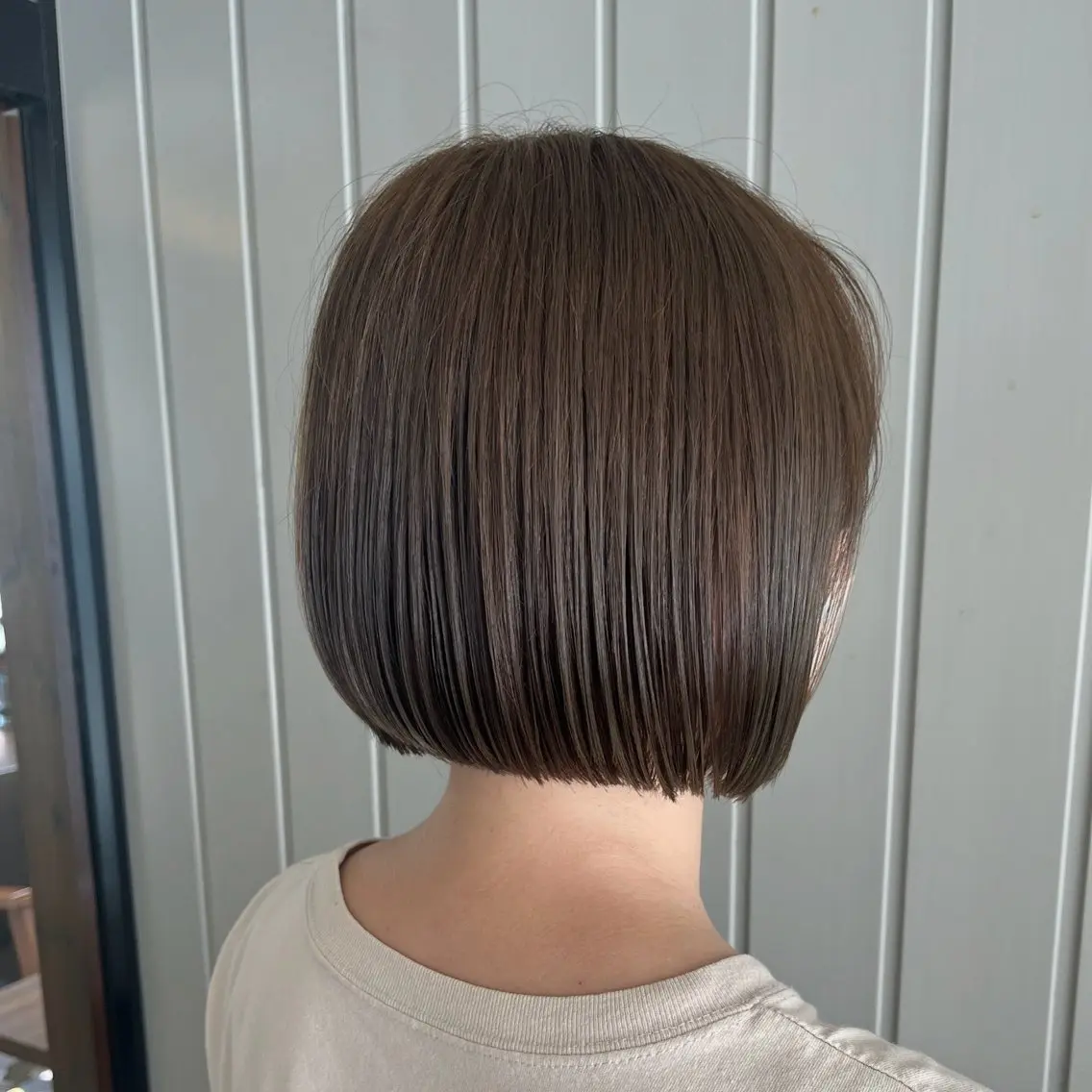 ショート ボブ 田中 結月のヘアスタイル