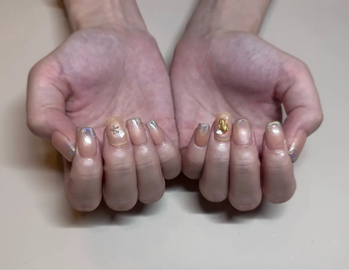 ネイル ハンドネイル nailfy's 星のネイルデザイン
