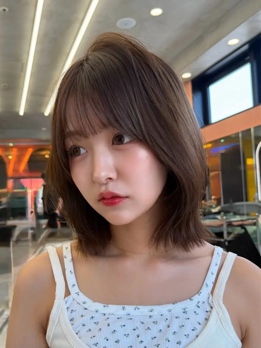 ミディアム カラー カット ヘアカラー トリートメント 🍀小川大輔🍀 ボブ/ブリーチ🥇のヘアスタイル