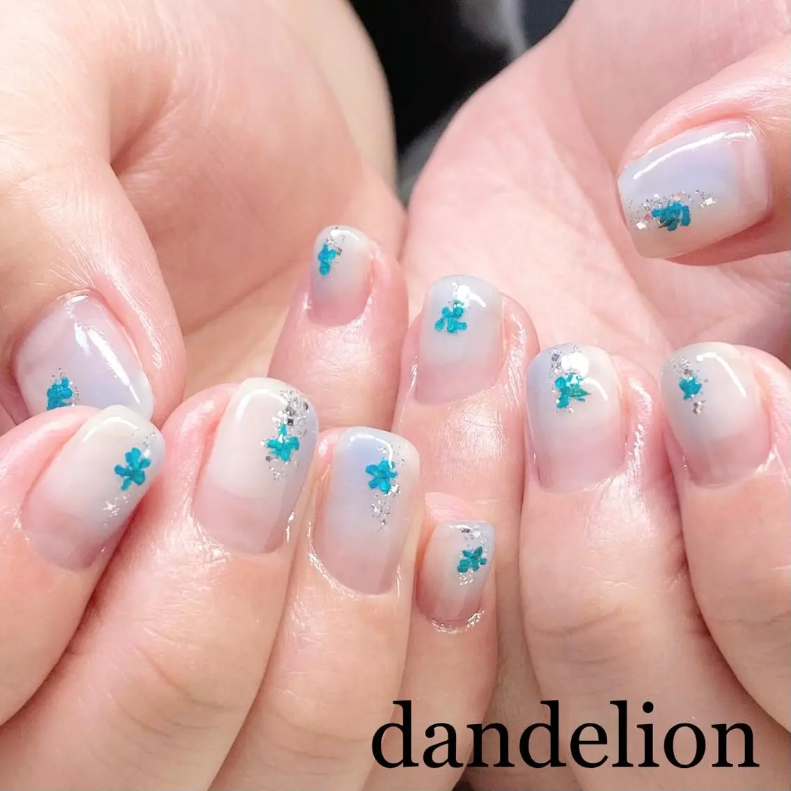 ネイル ハンドネイル ハンドケア dandelion ダンデライオンのネイルデザイン