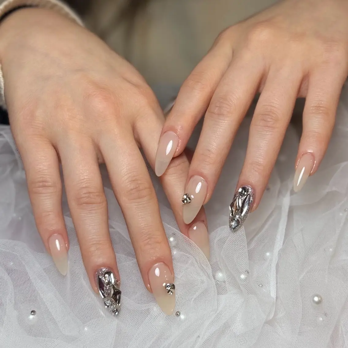 ネイル ハンドネイル ピンキー 池田公園店のネイルデザイン