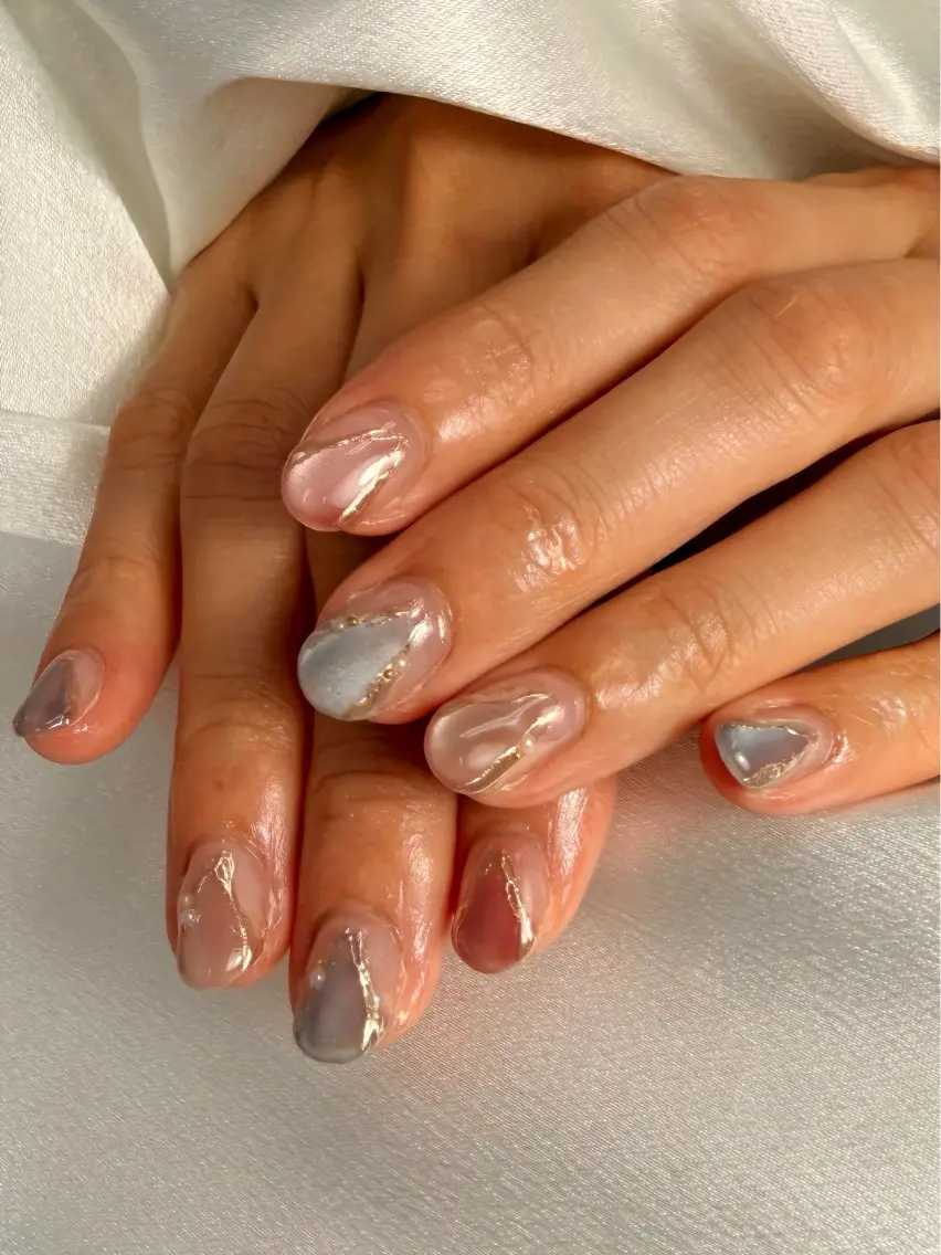 ネイル ハンドネイル nail salon BrooChillのネイルデザイン