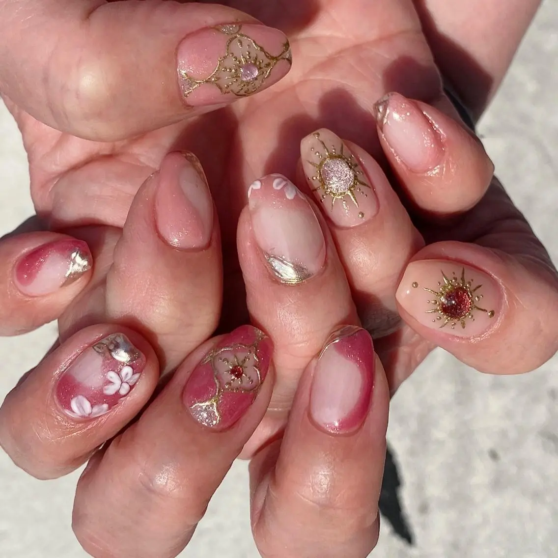 ネイル ハンドネイル nailsalon ∞ ﾐｶﾅﾙ ∞のネイルデザイン