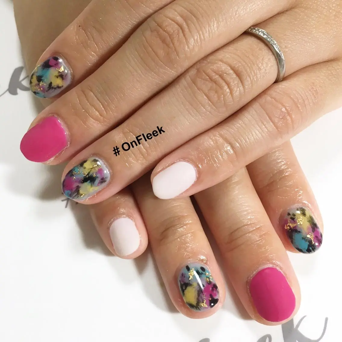ネイル ハンドネイル NailSalon ＃OnFleekのネイルデザイン