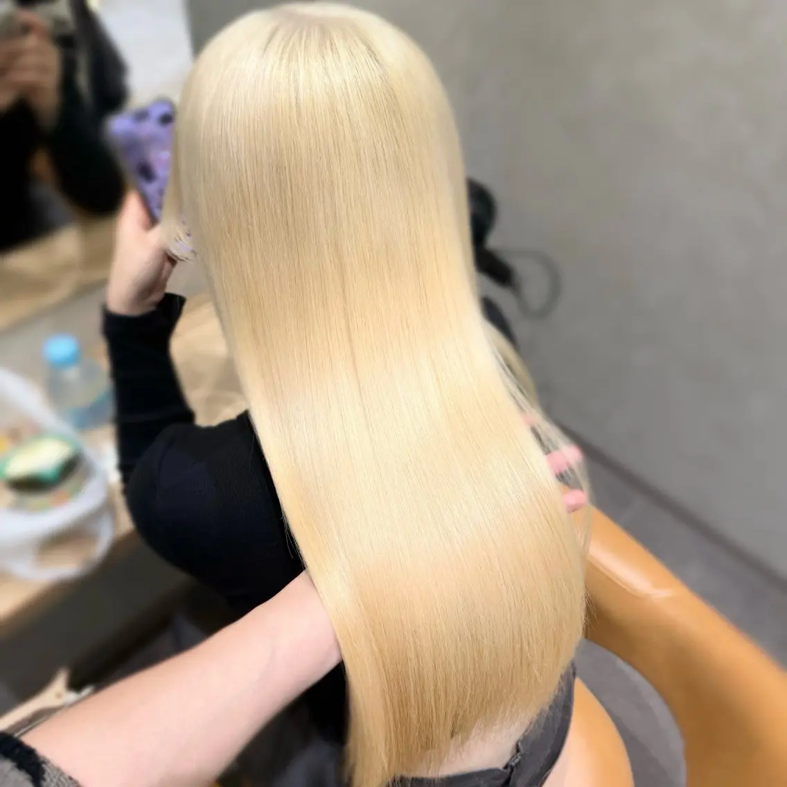 ロング ヘアカラー トリートメント ‎🤍札幌ハイトーン 🤍シンゴのヘアスタイル