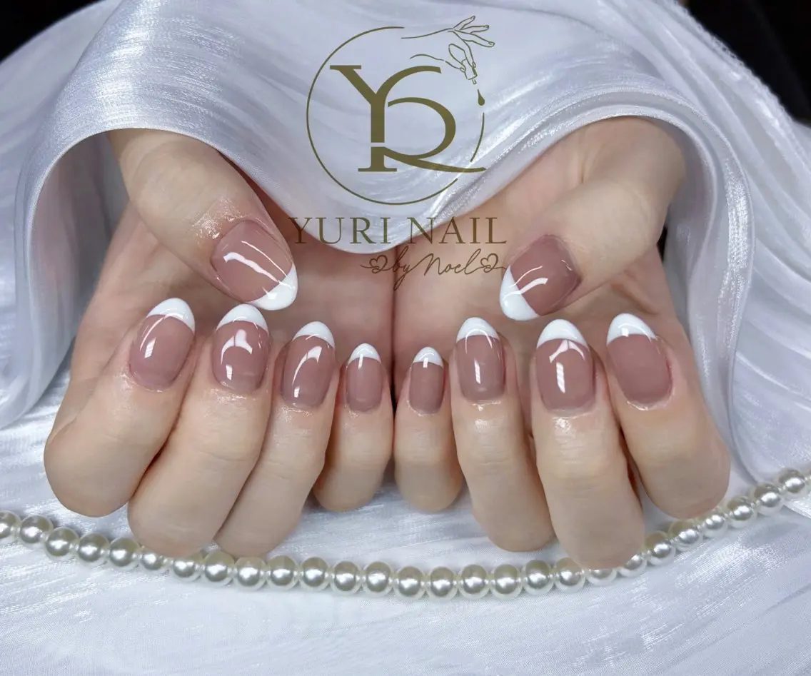 ネイル チークネイル フットネイル フレンチネイル グラデーション キラキラネイル ハンドネイル フットネイル ハンドケア YURI Nail Funabashiのネイルデザイン