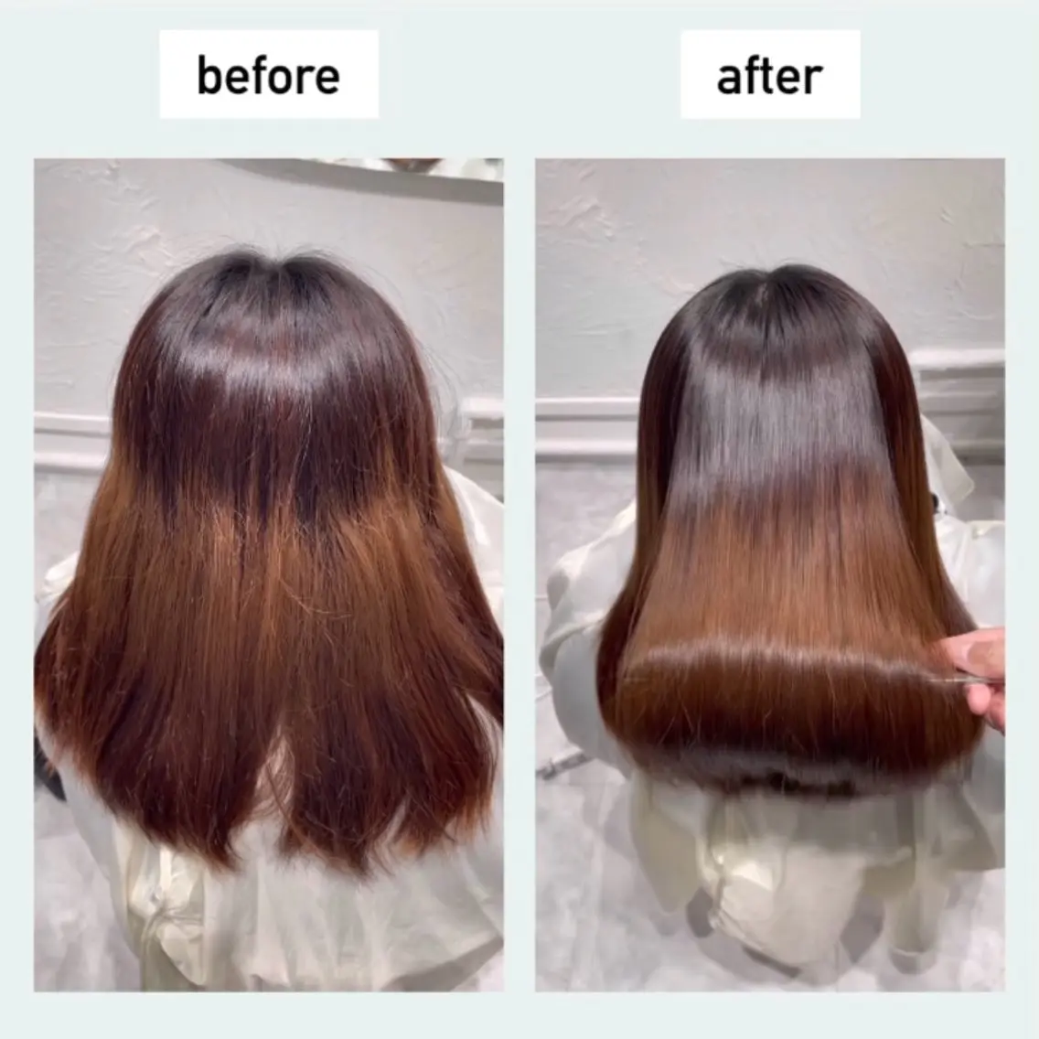 セミロング 縮毛矯正 縮毛矯正 トリートメント ジョー/ 縮毛矯正の専門家のヘアスタイル