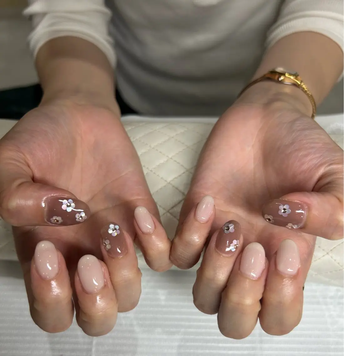 ネイル シンプルネイル 北千住 田中ひよりのネイルデザイン