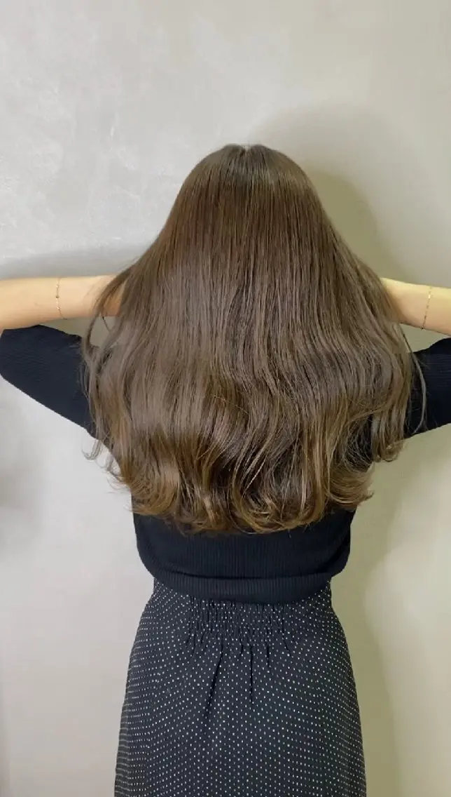 カラー ヘアカラー 暖色🍎透明感カラー 🩵小林かりんのヘアスタイル