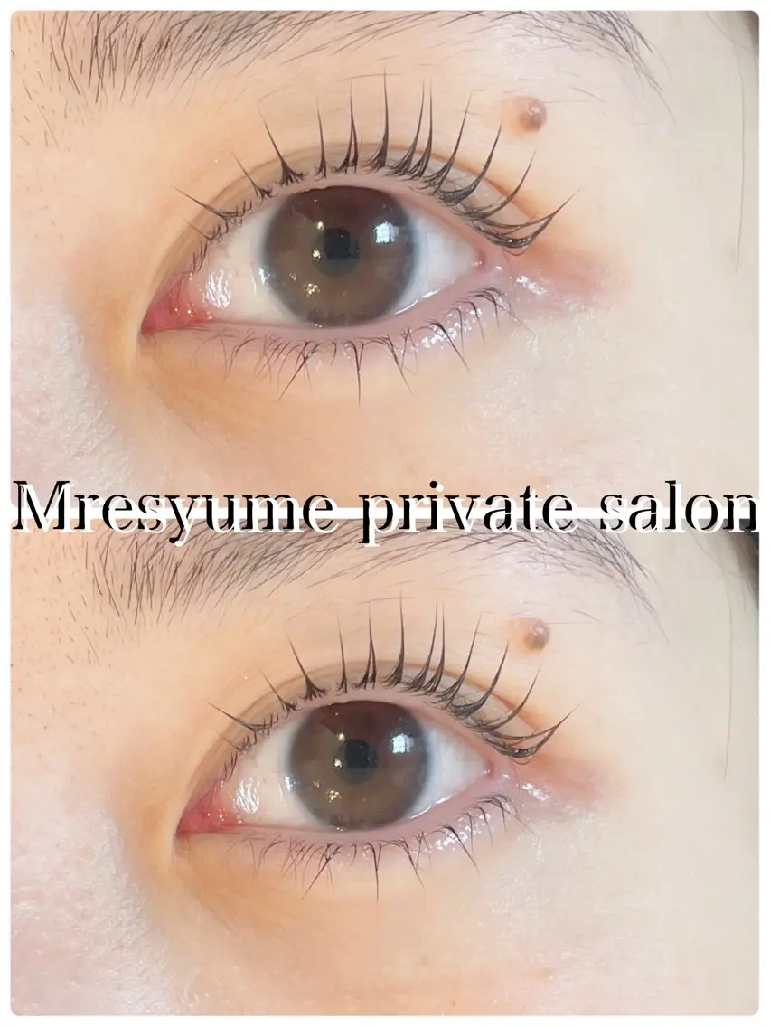 マツエク・マツパ マツパ Mresyume MAYUのマツエク・マツパデザイン