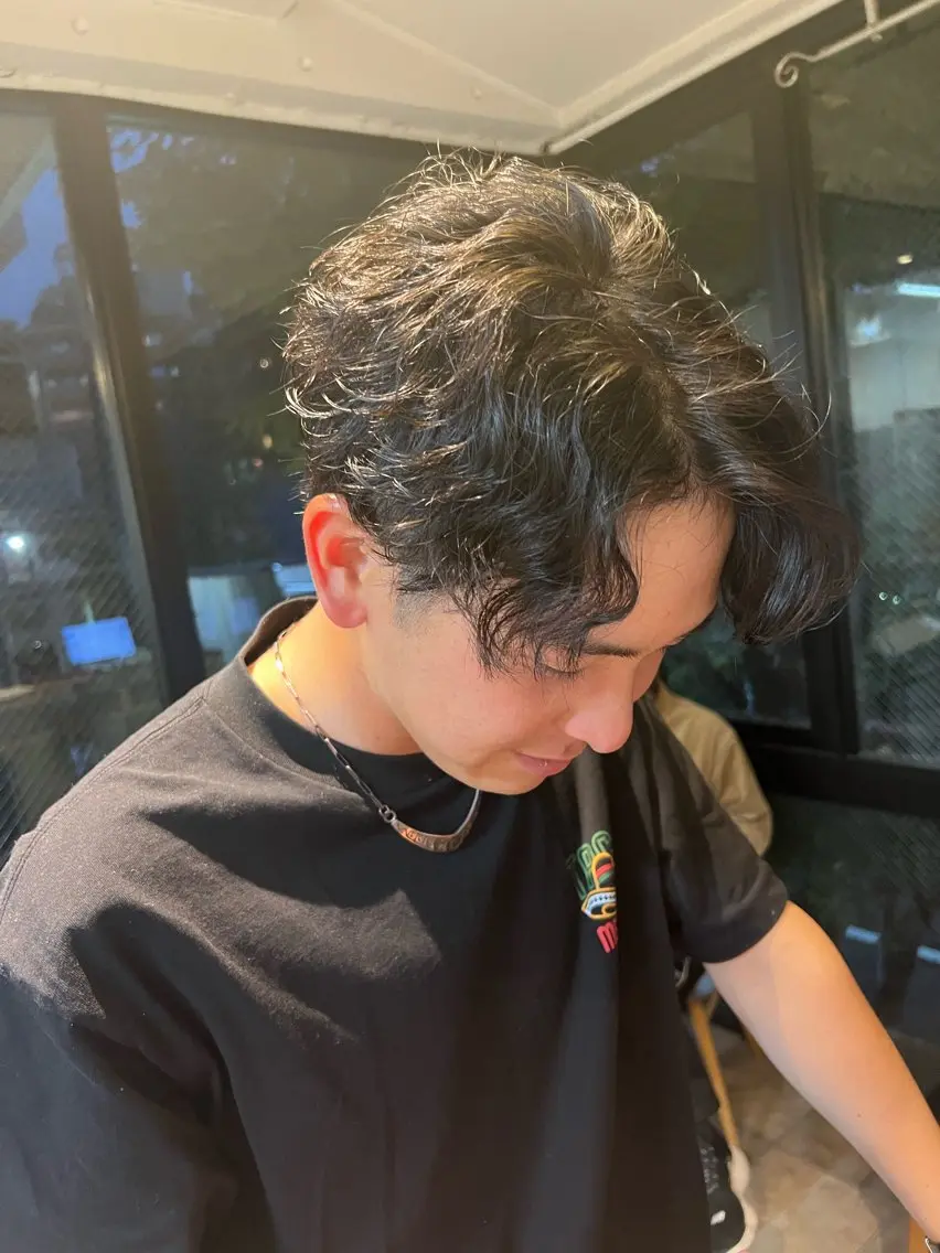 メンズ こばやし あこのヘアスタイル