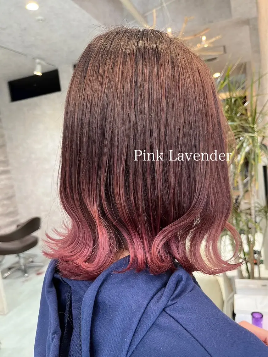ミディアム カラー ブリーチ ダブルカラー グラデーションカラー ハイライトカラー インナーカラー 🫟Blanco🫟 Color&Careのヘアスタイル