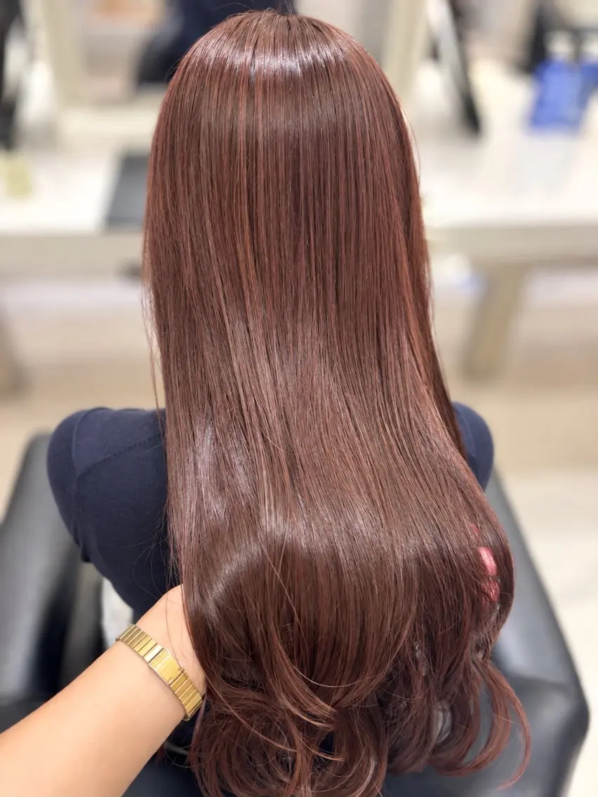 ロング カラー 山田 ひかりのヘアスタイル