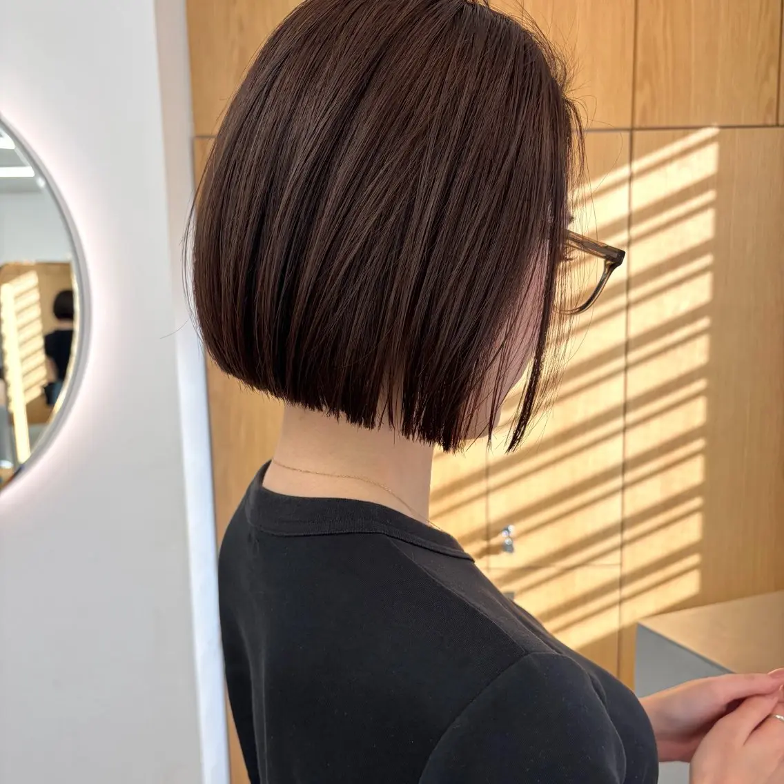 ショート カラー カット ヘアカラー トリートメント ボブ/透明感カラー/ 似合わせ🌿高田知那のヘアスタイル