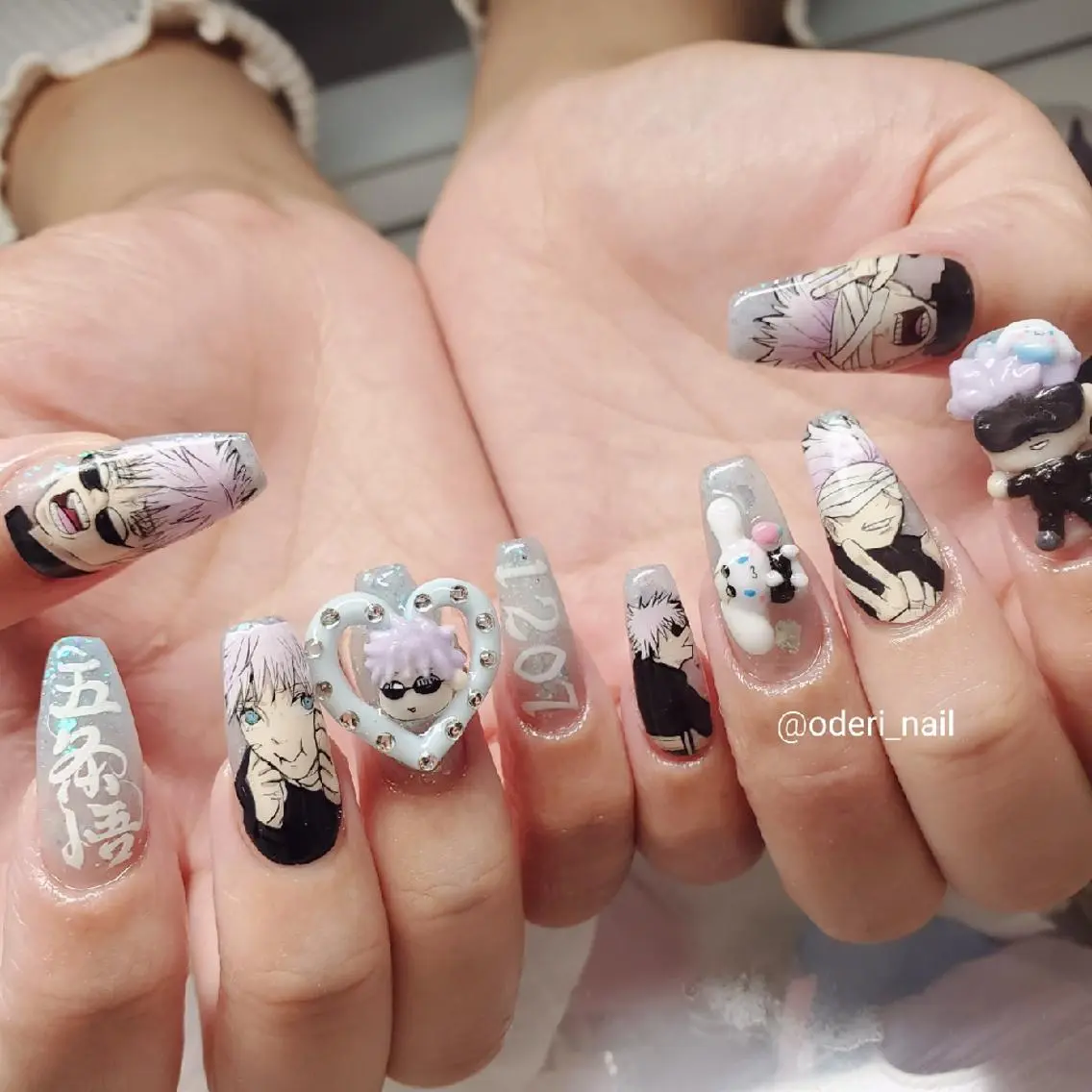 ネイル アートネイル ジェルネイル おで@ oderi_nailのネイルデザイン