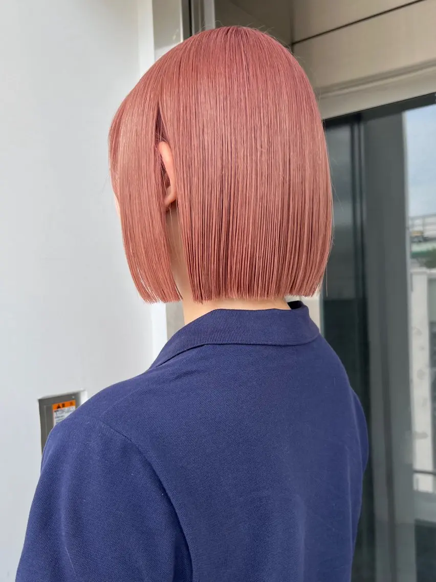 ミディアム カラー カット ヘアカラー トリートメント 髪質改善/ボブ/ レイヤー❣️yuiのヘアスタイル