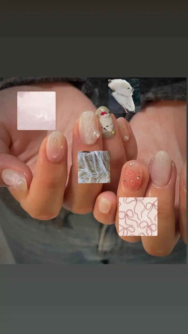 ショート ハンドネイル LBnail.sae /おえかきネイルのネイルデザイン