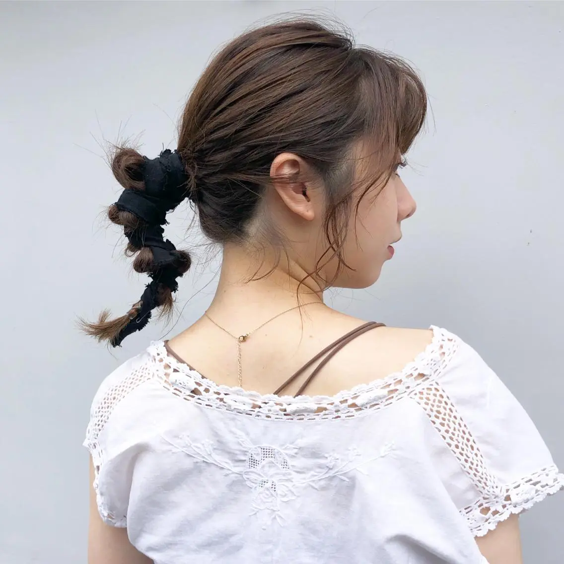 ミディアム 卒業式お呼ばれ🕊️ ヘアセット✴︎ミキのヘアスタイル