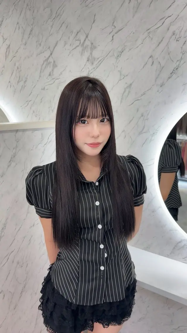 ロング エクステ 🐈‍⬛ララモアナ yuri🐈‍⬛のヘアスタイル