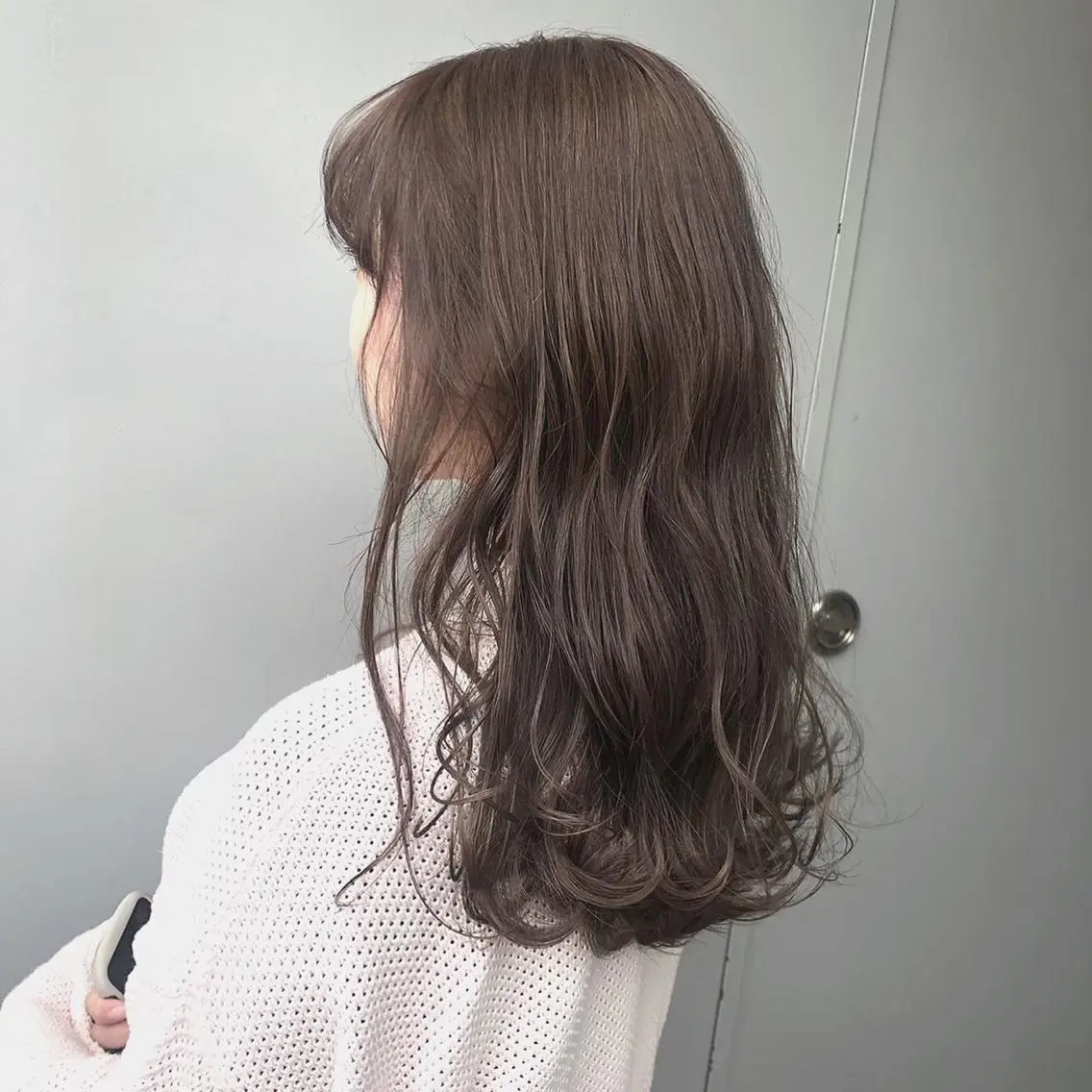 ロング カラー ヘアアレンジ 透明感カラー グレージュ 🐩推し活🐩 FUTABA🍒のヘアスタイル